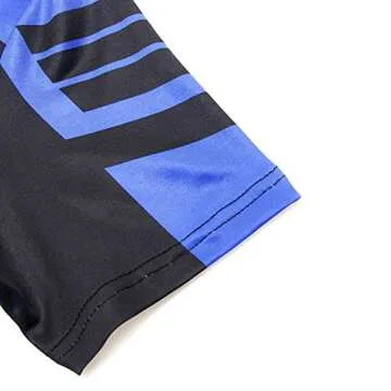 Triv Men's Compression Workout Nightwing Logo Short Sleeve T Shirt (Nightwing, Medium)