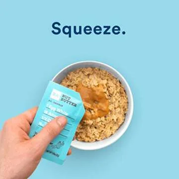 RX Nut Butter Almond Butter, Protein Snack, Lunch Snacks, Vanilla, 11.3oz Box (10 Packs)