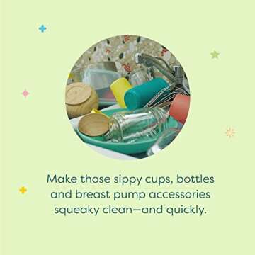 Babyganics Foaming Dish Soap for Safe Bottle Cleaning