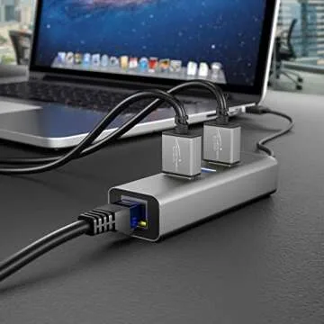 Ethernet Cable – 75ft – Internet, Patch & Network Cable with Break-Proof Design for Maximum US Internet speeds (Ideal for Gaming/Networks/LANs/Router/Modem/Switch, Blue RJ45 Plug) by CableDirect