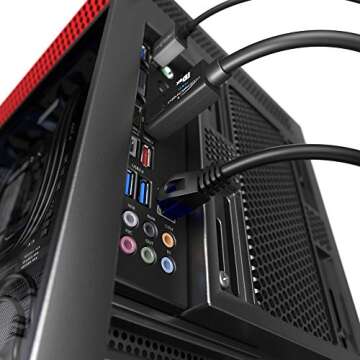 Ethernet Cable – 75ft – Internet, Patch & Network Cable with Break-Proof Design for Maximum US Internet speeds (Ideal for Gaming/Networks/LANs/Router/Modem/Switch, Blue RJ45 Plug) by CableDirect