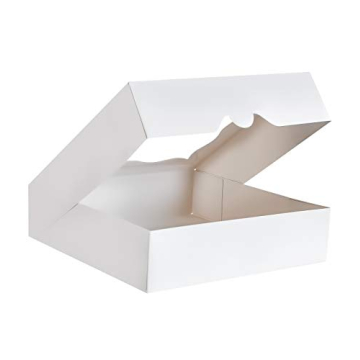 Elegant 15-Pack Bakery Boxes for Pies and Cookies