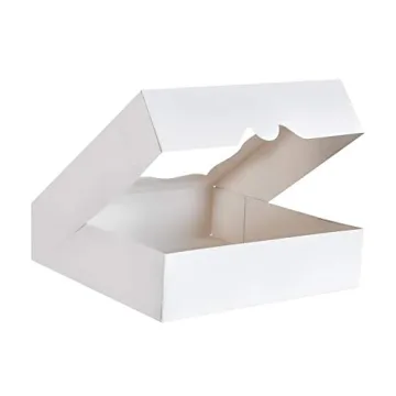 Elegant 15-Pack Bakery Boxes for Pies and Cookies