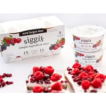 Siggi's Nonfat Mixed Berries & Acai Yogurt 4 Pack