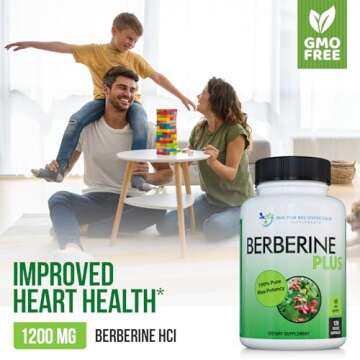 Boost Health Naturally with Berberine Plus 1200mg