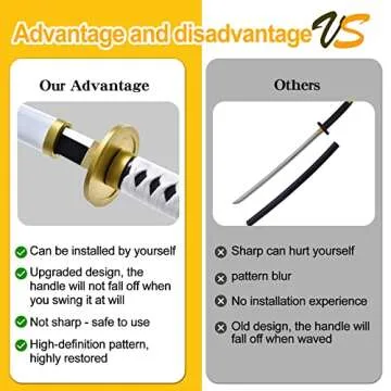 Wado Ichimonji Sword - Perfect Cosplay Replica - 41 inch