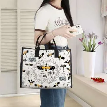 WZMPA Fourth Wing Tote Bag - Dragon Inspired Gift
