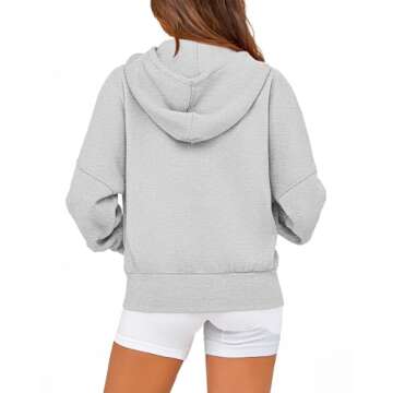 BTFBM Womens Zip Up Hoodies Trendy Fashion Fleece Jacket