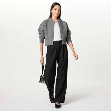 Versatile Brynne Bomber Sweater Cardigan for Women