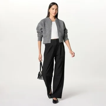 Versatile Brynne Bomber Sweater Cardigan for Women