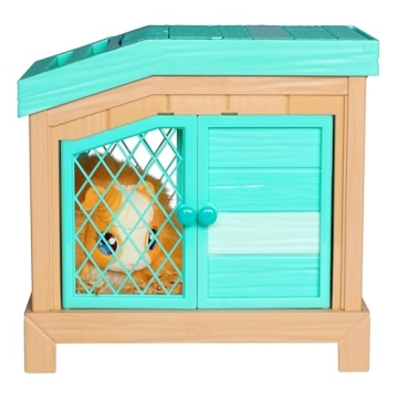 Little Live Pets - Mama Surprise | Soft, Interactive Mama Guinea Pig and her Hutch, and her 3 Surprise Babies. 20+ Sounds & Reactions. for Kids Ages 4+, Multicolor, 7.8 x 11.93 x 11.38 inches
