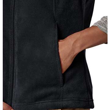 Columbia Womens Benton Springs Vest, Black, Medium