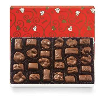 See's Candies Milk Chocolate Nuts & Chews Assortment - Sweet Hearts Wrap