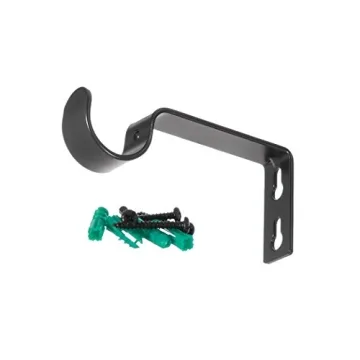Ivilon Fixed Brackets for Curtain Rods - Durable & Stylish