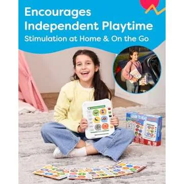 Phonics Learning Pad - Electronic Phonics Reading Game for Kids Ages 5-11 - Learn to Read in 720 Phonic and Letter Sound Questions - Vowels, Consonant Blends, Digraphs, Diphthongs