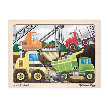 Melissa & Doug Wooden Jigsaw Puzzles for Early Learning