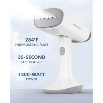 Portable Dual Voltage Travel Steamer for Clothes