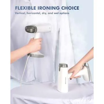 Portable Dual Voltage Travel Steamer for Clothes