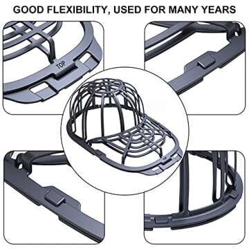 Durable Hat Washer Cage for All Caps - Easy to Use