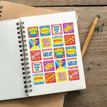 Carson Dellosa 120 Inspirational Stickers for Kids