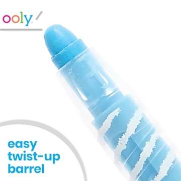 Ooly Twisty Stix 12 Pack Twistable Oil Pastels for Kids