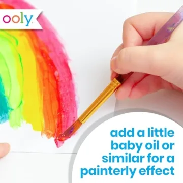 Ooly Twisty Stix 12 Pack Twistable Oil Pastels for Kids