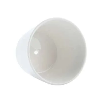 T4U 3.5 Inch Ceramic White Succulent Plant Pot