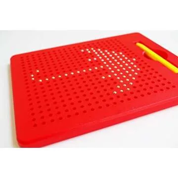 xcivi Free Play Doodle Magnetic Board Magnetic Drawing Tablet (Red)