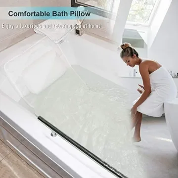 Comfortable Full Body Bath Pillow with Quick Drying Mesh