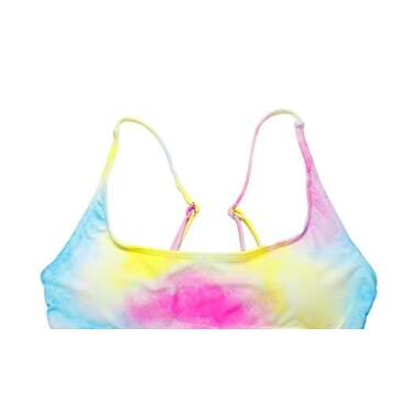 Byoauo Sexy Bikini for Women Cutout Underboob Top with High Cut Cheeky Bottom Bathing Suit