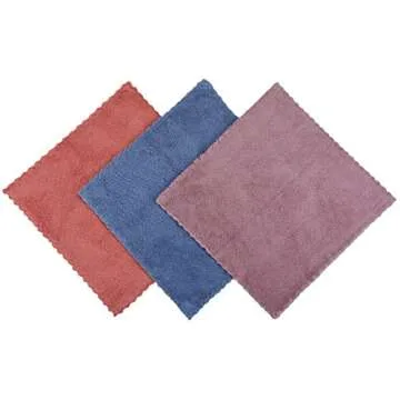 HOPESHINE Face Makeup Remover Cloths Wash Cloth for Face Towels Facial Cleaning Wipes Reusable Soft for Sensitive Skin Erase Mascara, Eyeliner, Foundation, Lipstick with Just Water 12 inch X 12 inch