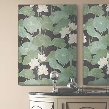 RoomMates Lily Pad Peel and Stick Wallpaper - Transform Your Space