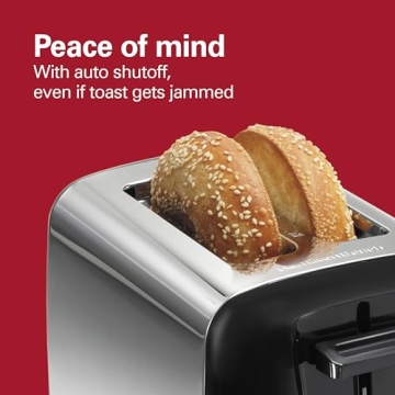 Hamilton Beach 2 Slice Toaster with Extra Wide Slots