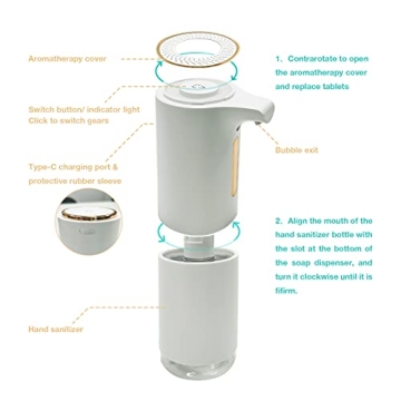 MARKABLE Touchless Foaming Soap Dispenser - Rechargeable