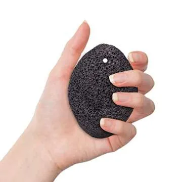 KuuCare Pumice Stone for Feet, Natural Earth Lava Pumice Stone - Foot File Callus Remover for Feet Heels, Pedicure Exfoliator for Dead Skin, Hard Skin and Foot Scrubber