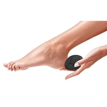 KuuCare Pumice Stone for Feet, Natural Earth Lava Pumice Stone - Foot File Callus Remover for Feet Heels, Pedicure Exfoliator for Dead Skin, Hard Skin and Foot Scrubber