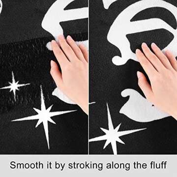 Black Rug for Bedroom,3'4"x4'Valentines Day Non-Slip Washable Rug for Entryway,Valentines Heart Shaped Romantic Carpet for Living Room,Goth Love Rug for Laundry Room Hallway Entrance