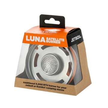 Jetboil Luna Satellite Side Burner for Jetboil JetLink Camping and Backpacking Stoves