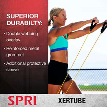 SPRI Xertube Resistance Bands – Versatile Fitness Solution