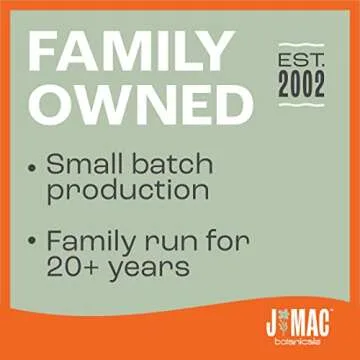 J MAC BOTANICALS Organic Herbal Mountain Tea, Sideritis Shepherd's Tea - 4 oz