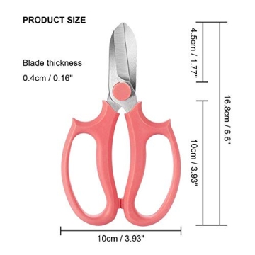 Premium Garden Pruning Shears with Comfortable Grip for Ease
