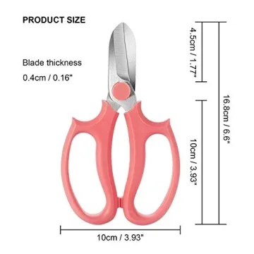 Premium Garden Pruning Shears with Comfortable Grip for Ease