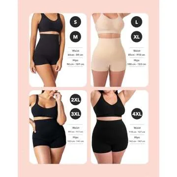 SHAPERMINT High-Waisted Boyshorts - Ultimate Shapewear for Women
