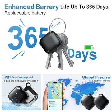 Air Tracker Tag for Android - 4 Pack Bluetooth Tracker