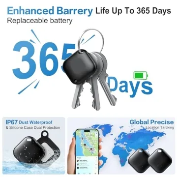 Air Tracker Tag for Android - 4 Pack Bluetooth Tracker