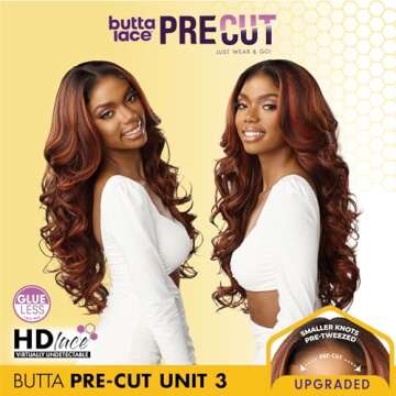 Sensationnel Butta Lace Precut Wig - Glueless 5 Inch Deep Parting Synthetic Hair