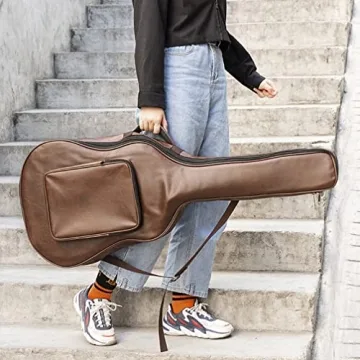 Vaguelly 40/41 Inch Guitar Case with Water Resistant Design