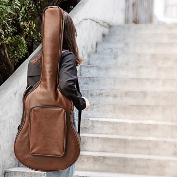 Vaguelly 40/41 Inch Guitar Case with Water Resistant Design