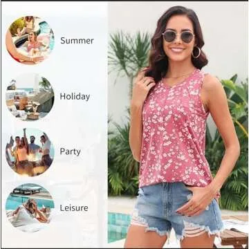 Syoss Women's Summer Tank Tops - Style & Comfort in One