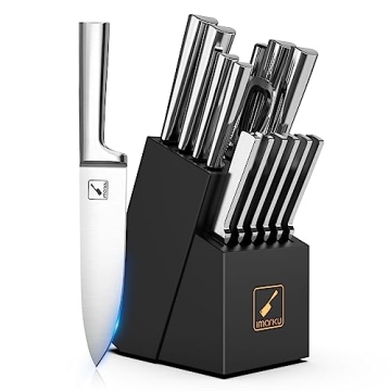 imarku 15PCS Knife Set - Japanese Steel Kitchen Knives